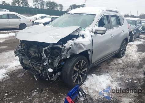 2018 Nissan Rogue Sl z USA, uszkodzony, nr VIN JN8AT2MV7JW351410